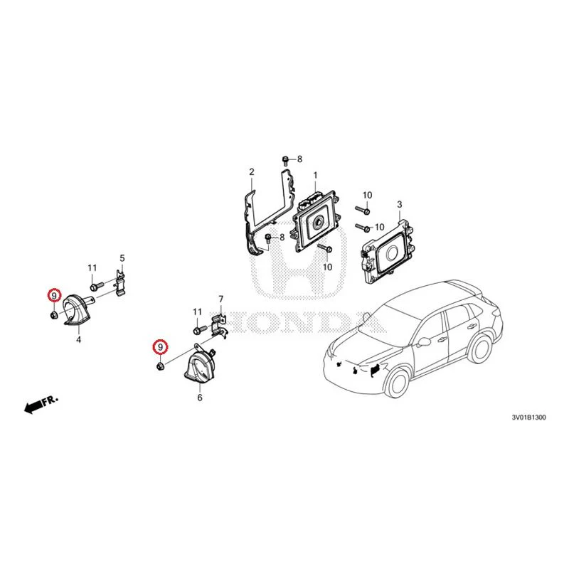 [NEW] JDM HONDA ZR-V RZ3 2023 Control Unit (Engine Compartment) (1) GENUINE OEM - Image 10
