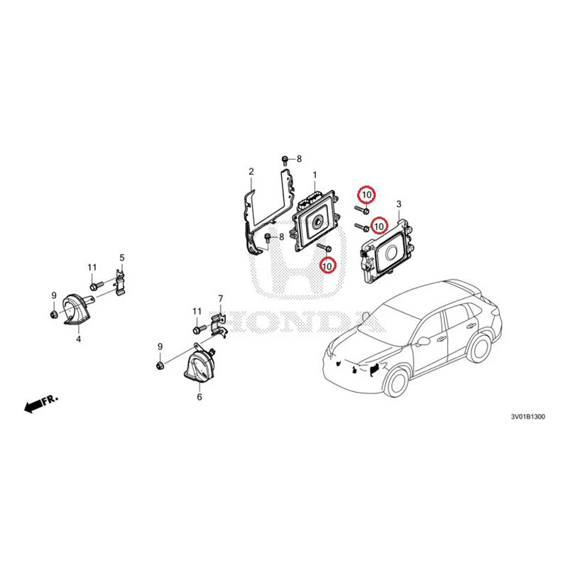 [NEW] JDM HONDA ZR-V RZ3 2023 Control Unit (Engine Compartment) (1) GENUINE OEM - Image 11