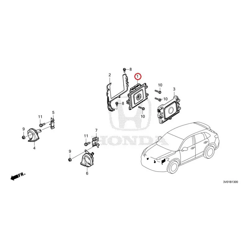 [NEW] JDM HONDA ZR-V RZ3 2023 Control Unit (Engine Compartment) (1) GENUINE OEM - Image 2