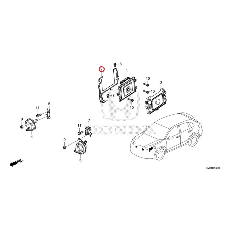 [NEW] JDM HONDA ZR-V RZ3 2023 Control Unit (Engine Compartment) (1) GENUINE OEM - Image 3