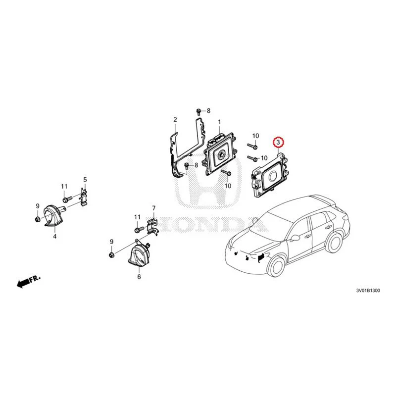 [NEW] JDM HONDA ZR-V RZ3 2023 Control Unit (Engine Compartment) (1) GENUINE OEM - Image 4