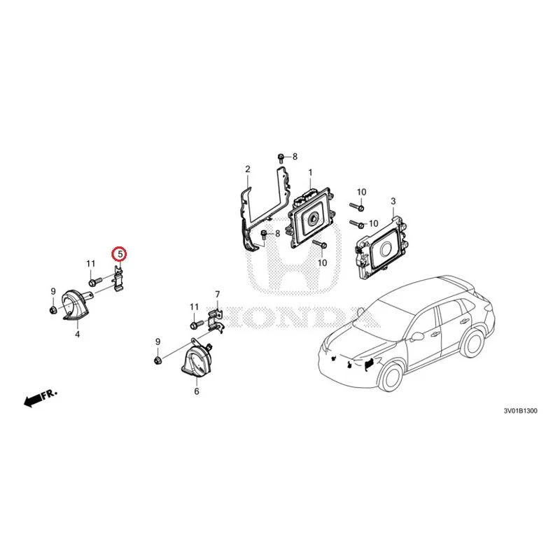 [NEW] JDM HONDA ZR-V RZ3 2023 Control Unit (Engine Compartment) (1) GENUINE OEM - Image 6