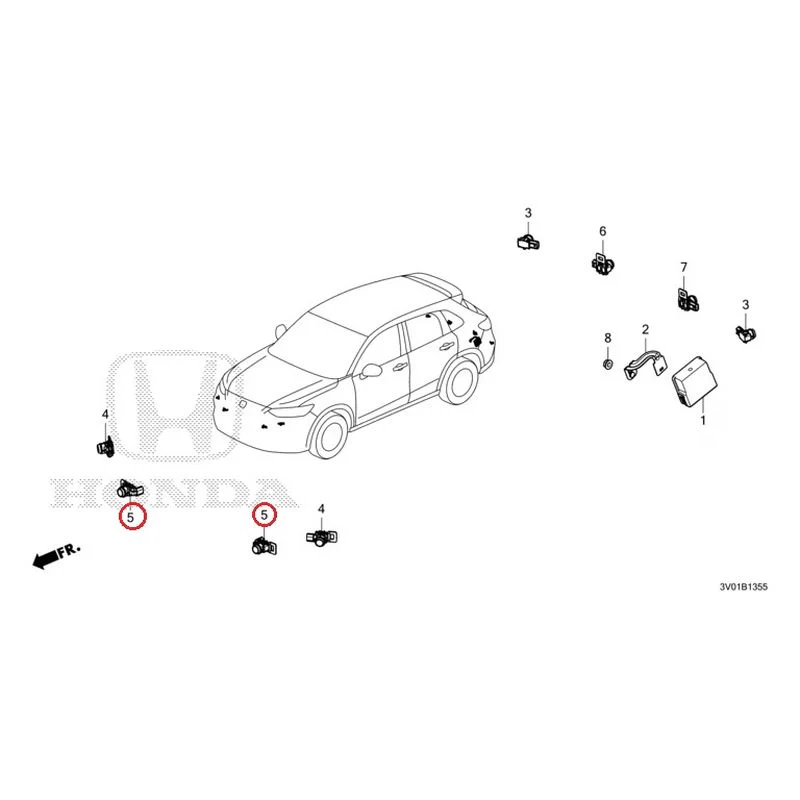 [NEW] JDM HONDA ZR-V RZ3 2023 Parking Sensor GENUINE OEM - Image 18