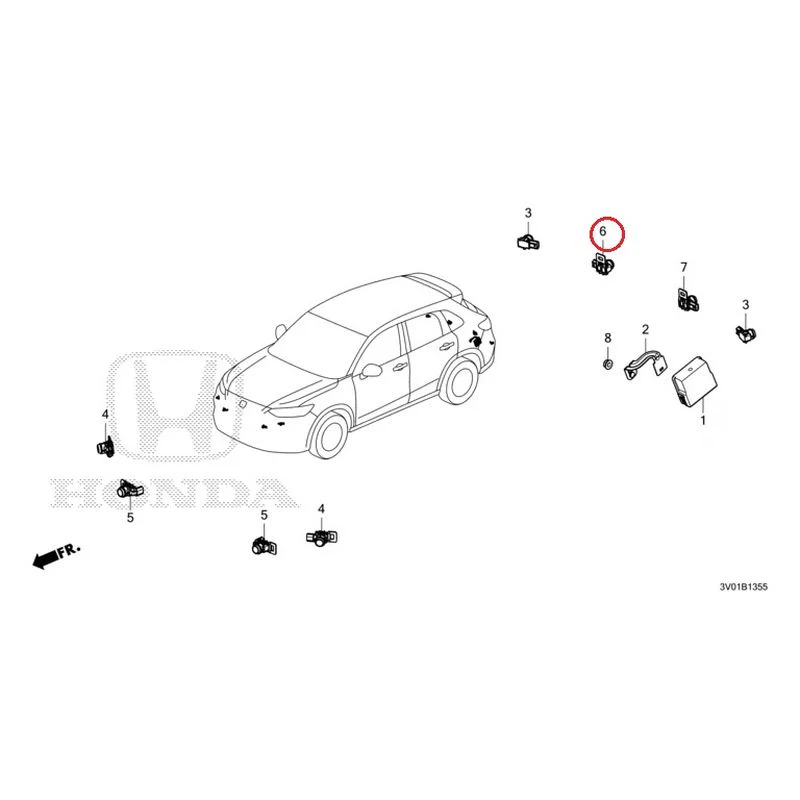 [NEW] JDM HONDA ZR-V RZ3 2023 Parking Sensor GENUINE OEM - Image 23