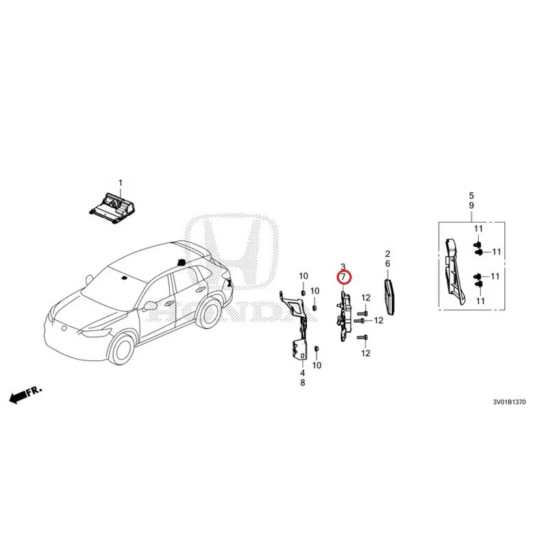 [NEW] JDM HONDA ZR-V RZ3 2023 Radar/Camera GENUINE OEM - Image 10