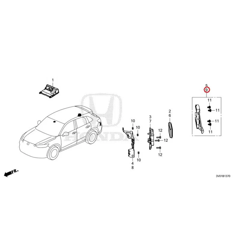 [NEW] JDM HONDA ZR-V RZ3 2023 Radar/Camera GENUINE OEM - Image 12