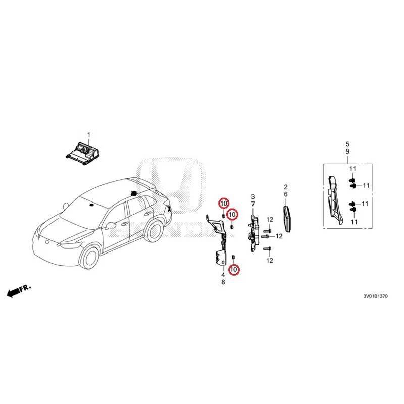 [NEW] JDM HONDA ZR-V RZ3 2023 Radar/Camera GENUINE OEM - Image 13