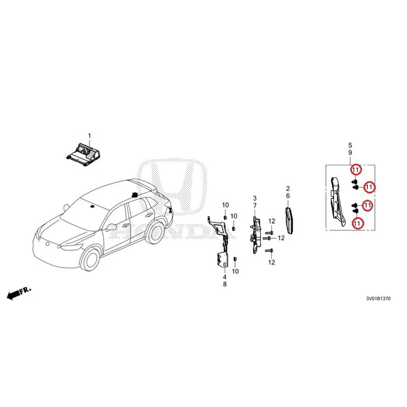 [NEW] JDM HONDA ZR-V RZ3 2023 Radar/Camera GENUINE OEM - Image 14