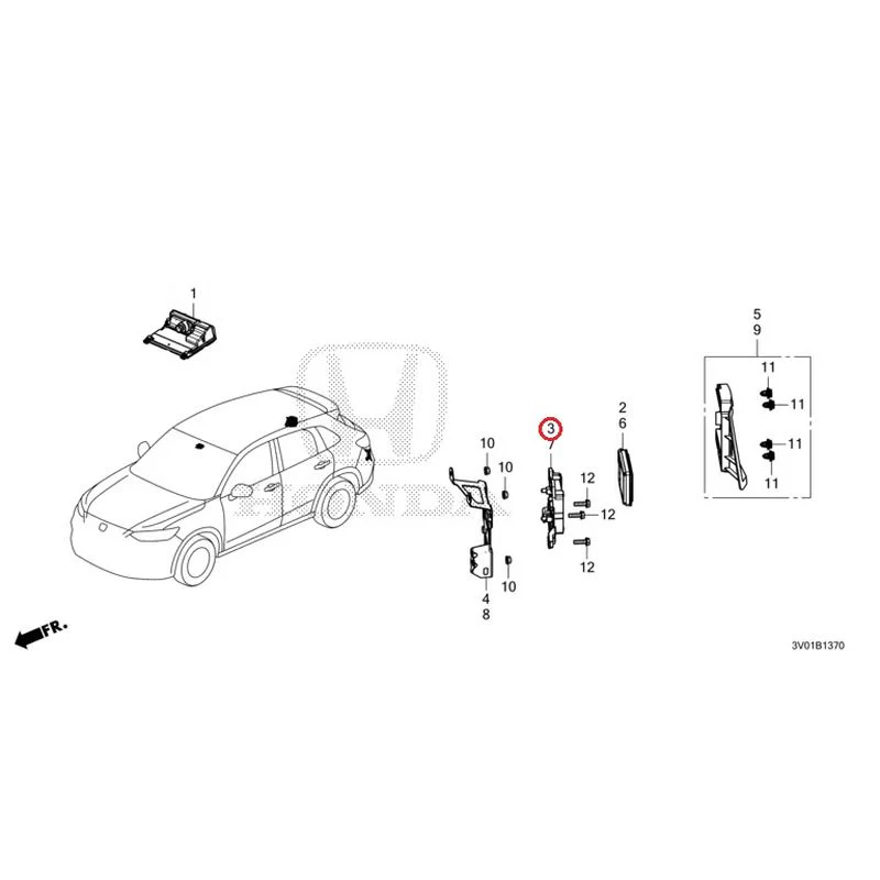 [NEW] JDM HONDA ZR-V RZ3 2023 Radar/Camera GENUINE OEM - Image 5
