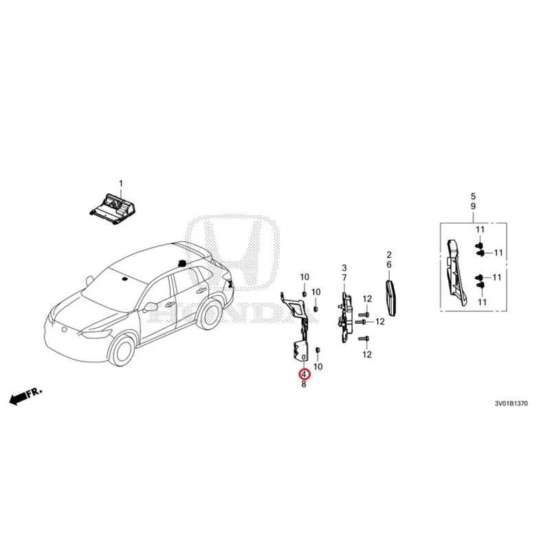 [NEW] JDM HONDA ZR-V RZ3 2023 Radar/Camera GENUINE OEM - Image 6
