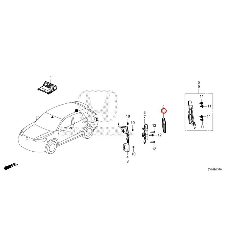 [NEW] JDM HONDA ZR-V RZ3 2023 Radar/Camera GENUINE OEM - Image 8