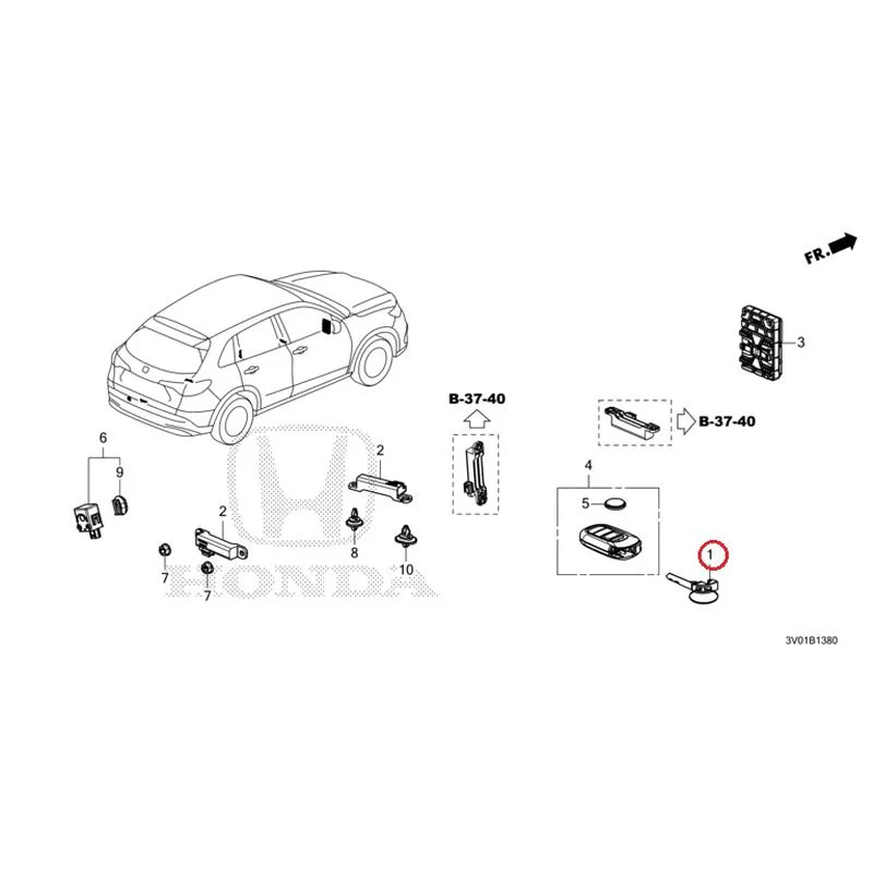 [NEW] JDM HONDA ZR-V RZ3 2023 Smart Unit GENUINE OEM - Image 2