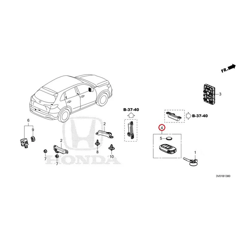 [NEW] JDM HONDA ZR-V RZ3 2023 Smart Unit GENUINE OEM - Image 5