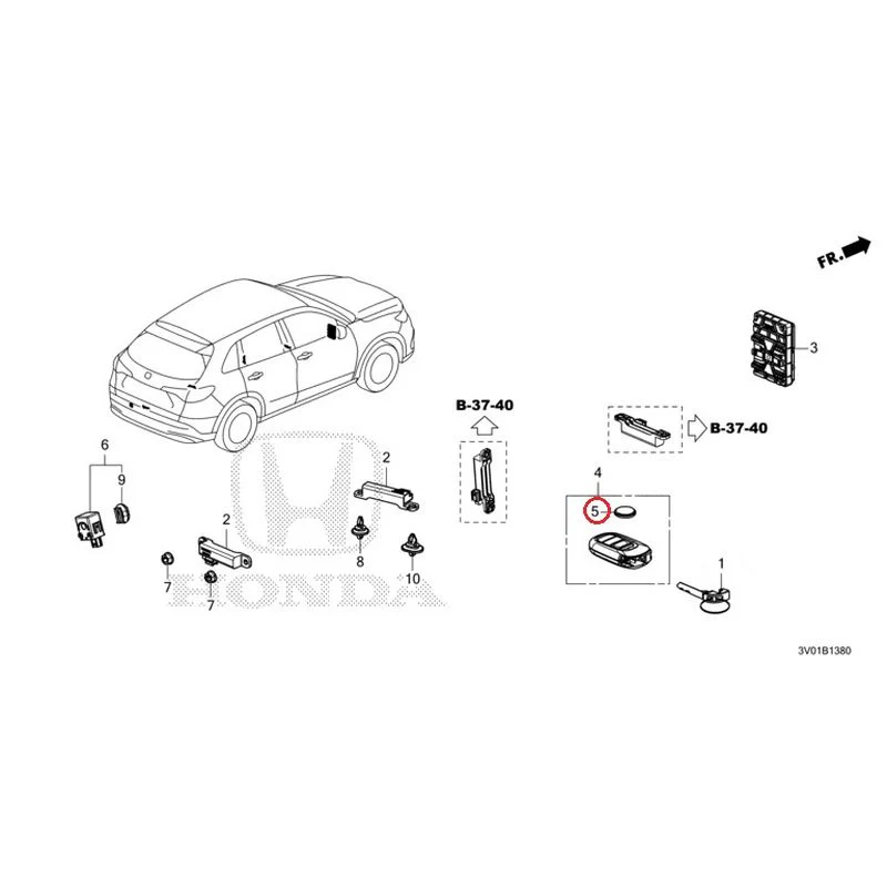 [NEW] JDM HONDA ZR-V RZ3 2023 Smart Unit GENUINE OEM - Image 7