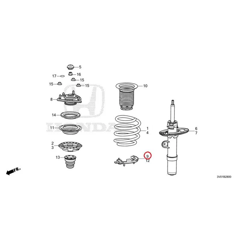 [NEW] JDM HONDA ZR-V RZ3 2023 Front Damper GENUINE OEM - Image 10