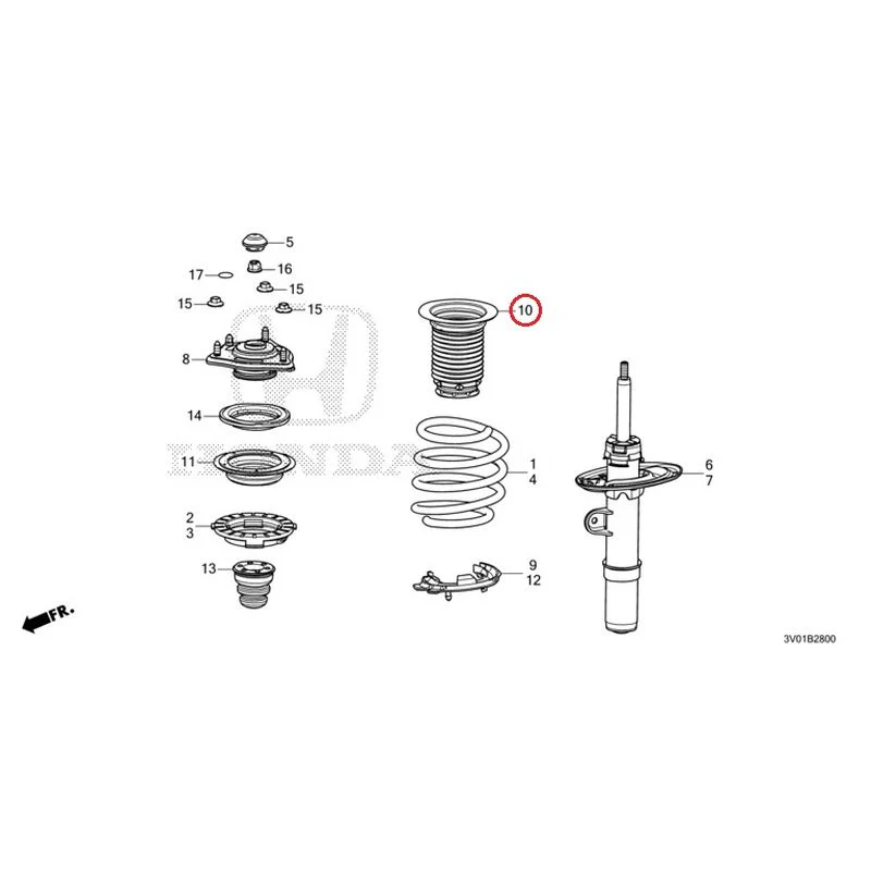 [NEW] JDM HONDA ZR-V RZ3 2023 Front Damper GENUINE OEM - Image 11