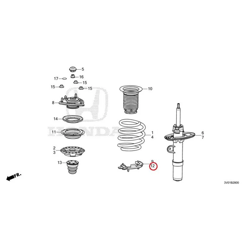 [NEW] JDM HONDA ZR-V RZ3 2023 Front Damper GENUINE OEM - Image 13