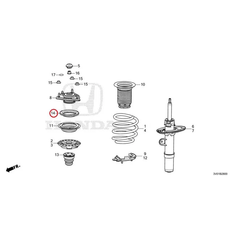 [NEW] JDM HONDA ZR-V RZ3 2023 Front Damper GENUINE OEM - Image 15