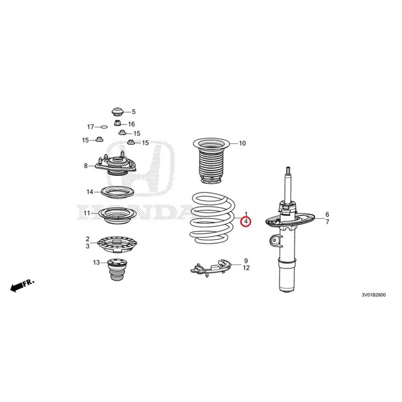 [NEW] JDM HONDA ZR-V RZ3 2023 Front Damper GENUINE OEM - Image 5