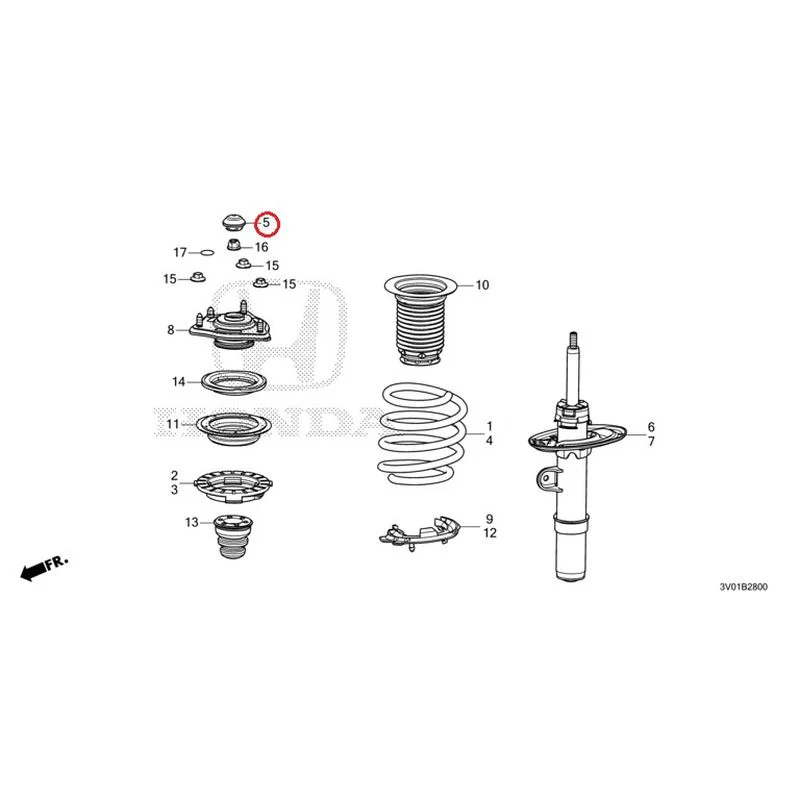 [NEW] JDM HONDA ZR-V RZ3 2023 Front Damper GENUINE OEM - Image 6