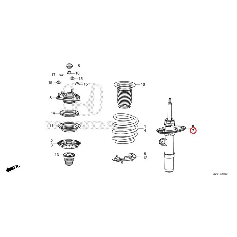 [NEW] JDM HONDA ZR-V RZ3 2023 Front Damper GENUINE OEM - Image 8