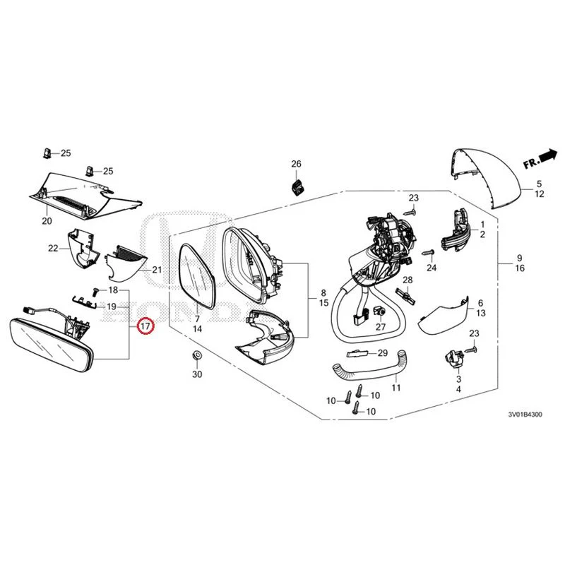 [NEW] JDM HONDA ZR-V RZ3 2023 Mirrors GENUINE OEM - Image 34