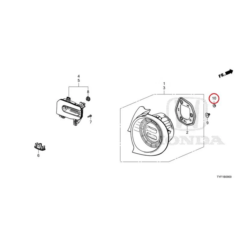 [NEW] JDM HONDA Honda e ZC7 2023 Tail Lights/License Lights GENUINE OEM - Image 11