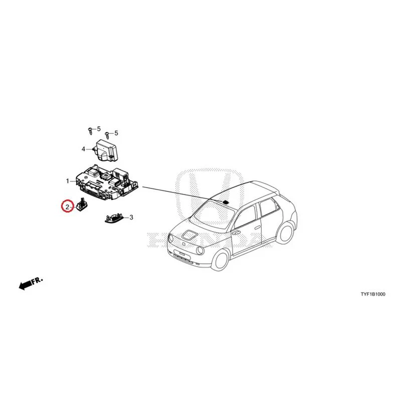 [NEW] JDM HONDA Honda e ZC7 2023 Interior Lights GENUINE OEM - Image 3