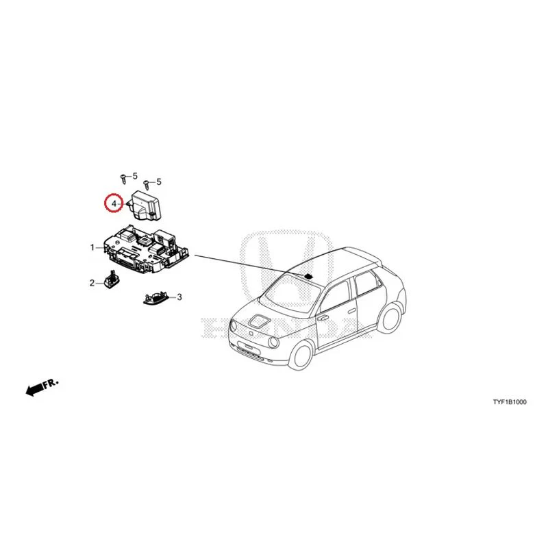 [NEW] JDM HONDA Honda e ZC7 2023 Interior Lights GENUINE OEM - Image 5