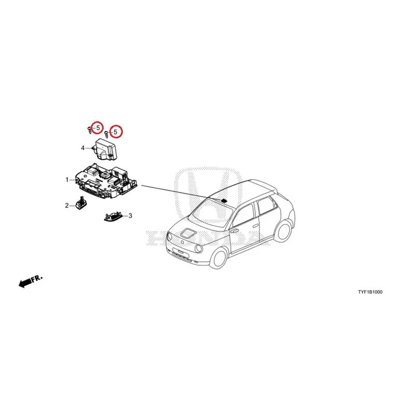 [NEW] JDM HONDA Honda e ZC7 2023 Interior Lights GENUINE OEM - Image 6