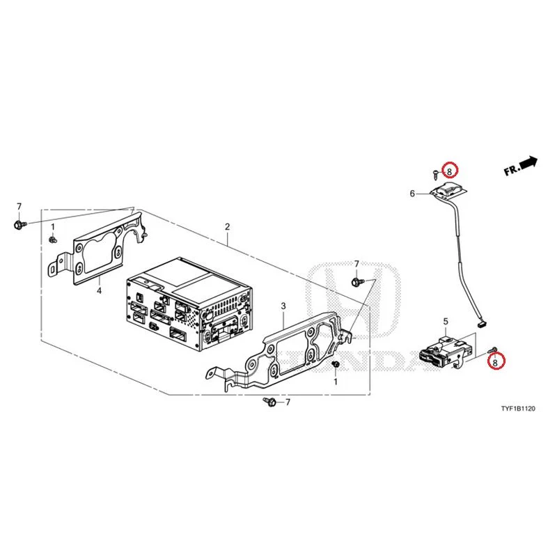 [NEW] JDM HONDA Honda e ZC7 2023 Navigation Unit GENUINE OEM - Image 10
