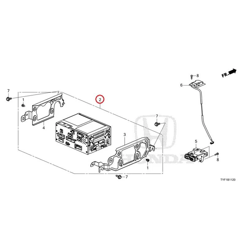 [NEW] JDM HONDA Honda e ZC7 2023 Navigation Unit GENUINE OEM - Image 4