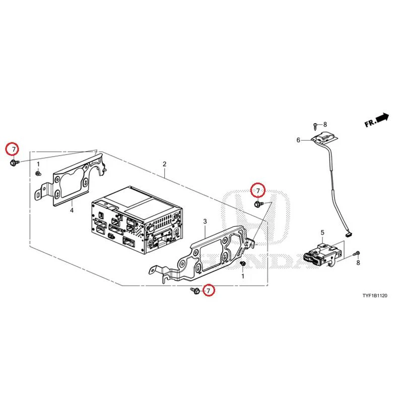 [NEW] JDM HONDA Honda e ZC7 2023 Navigation Unit GENUINE OEM - Image 9