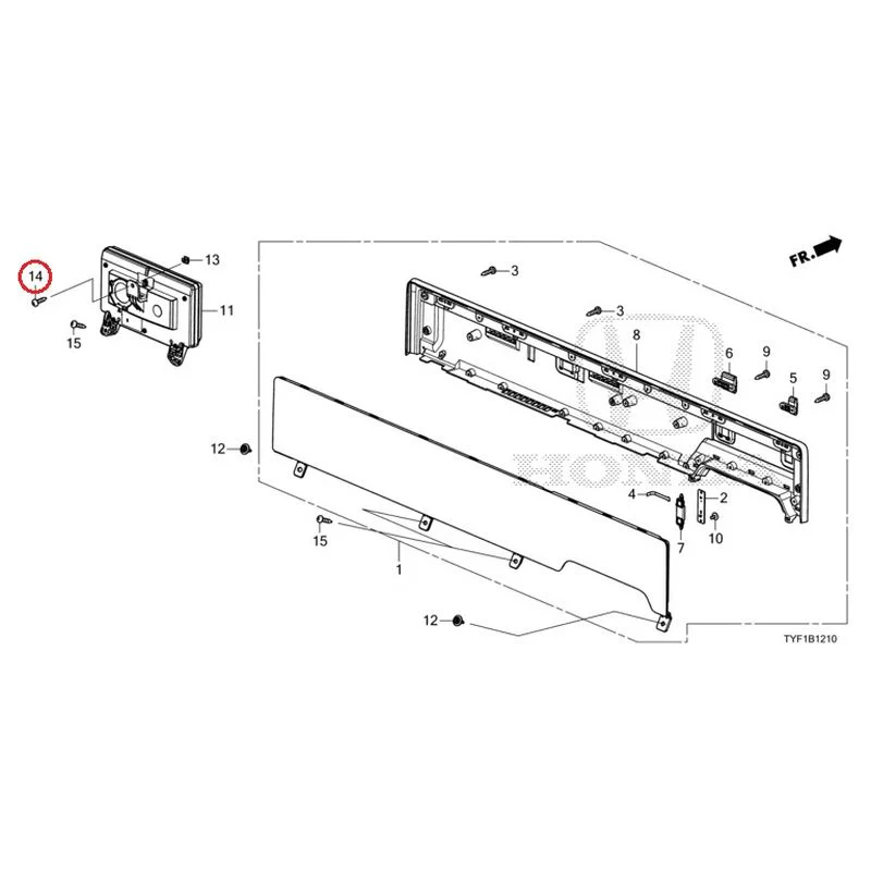 [NEW] JDM HONDA Honda e ZC7 2023 Center Display GENUINE OEM - Image 15