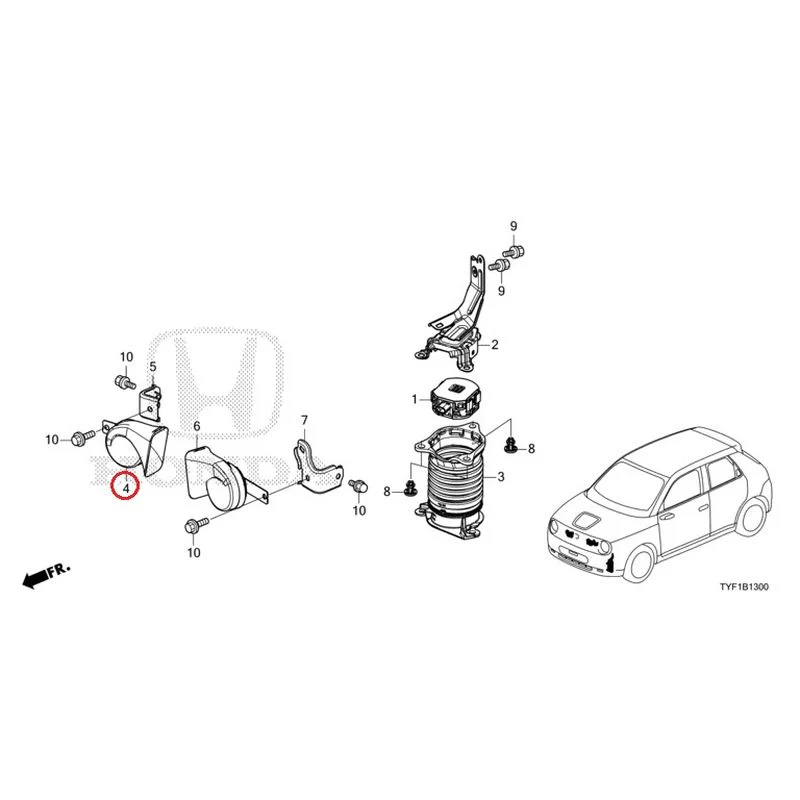 [NEW] JDM HONDA Honda e ZC7 2023 Horn/AVAS speaker GENUINE OEM - Image 5