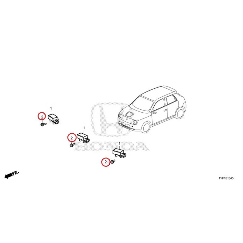 [NEW] JDM HONDA Honda e ZC7 2023 Pop-Up Hood Sensor GENUINE OEM - Image 3