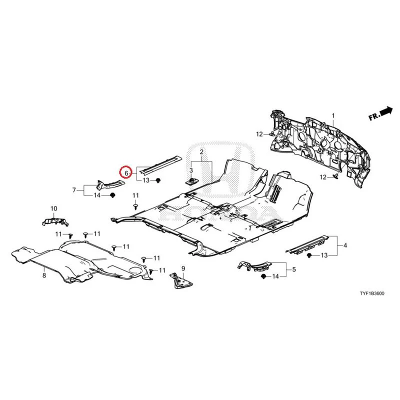 [NEW] JDM HONDA Honda e ZC7 2023 Floor Mat GENUINE OEM - Image 7