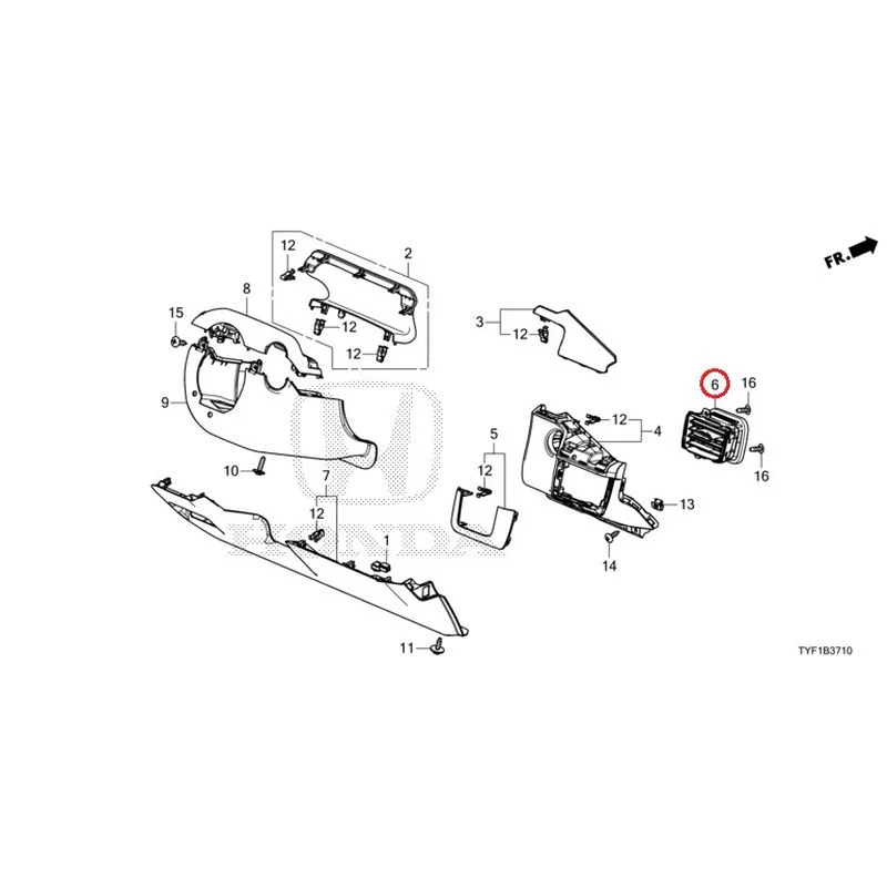 [NEW] JDM HONDA Honda e ZC7 2023 Instrument panel garnish (driver side) GENUINE OEM - Image 7