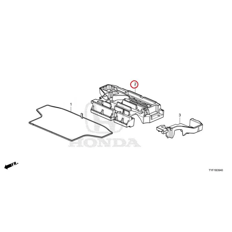 [NEW] JDM HONDA Honda e ZC7 2023 Cargo Flooring GENUINE OEM - Image 3