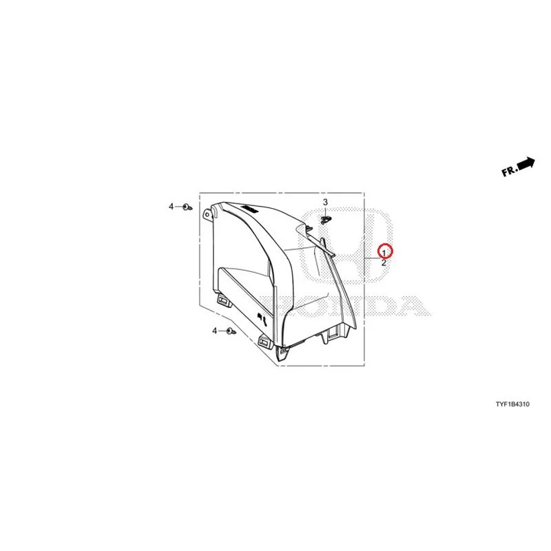 [NEW] JDM HONDA Honda e ZC7 2023 Camera Mirror System Display GENUINE OEM - Image 2