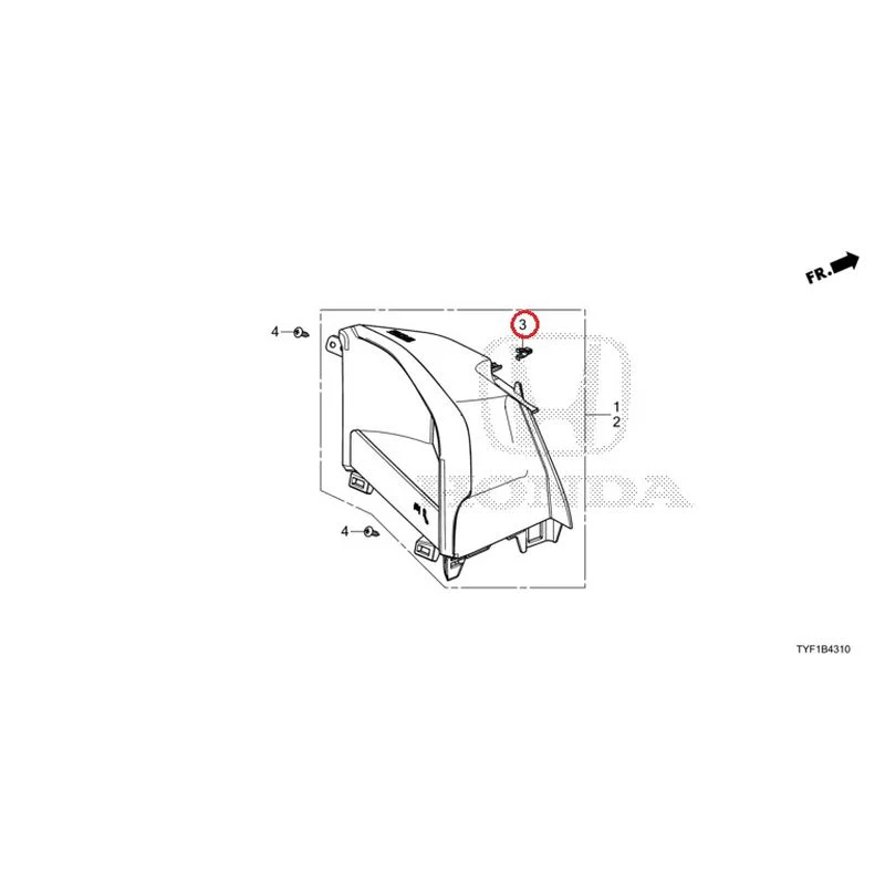[NEW] JDM HONDA Honda e ZC7 2023 Camera Mirror System Display GENUINE OEM - Image 4
