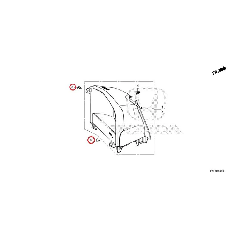 [NEW] JDM HONDA Honda e ZC7 2023 Camera Mirror System Display GENUINE OEM - Image 5