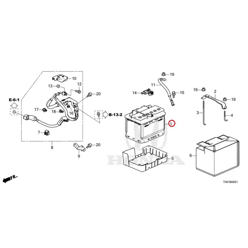 [NEW] JDM HONDA CIVIC FL5 2023 Battery (TYPE R) GENUINE OEM - Image 2