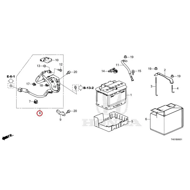 [NEW] JDM HONDA CIVIC FL5 2023 Battery (TYPE R) GENUINE OEM - Image 9