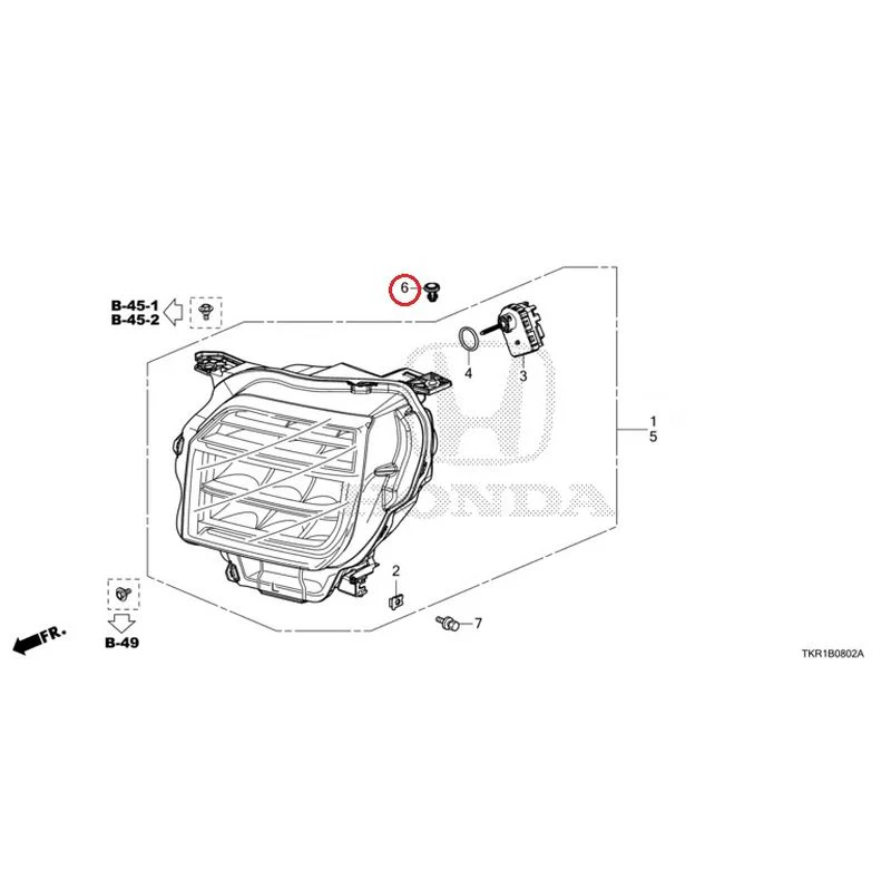 [NEW] JDM HONDA N-WGN CUSTOM JH3 2023 Headlight (3) GENUINE OEM - Image 7
