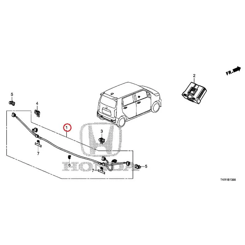 [NEW] JDM HONDA N-WGN CUSTOM JH3 2023 Parking Sensor GENUINE OEM - Image 2