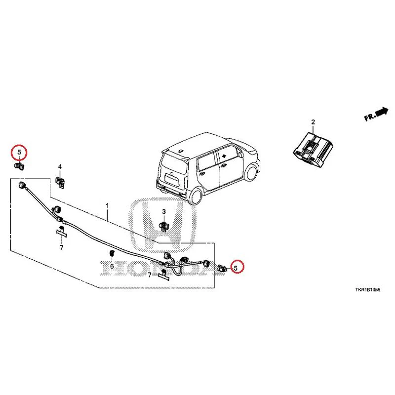 [NEW] JDM HONDA N-WGN CUSTOM JH3 2023 Parking Sensor GENUINE OEM - Image 21