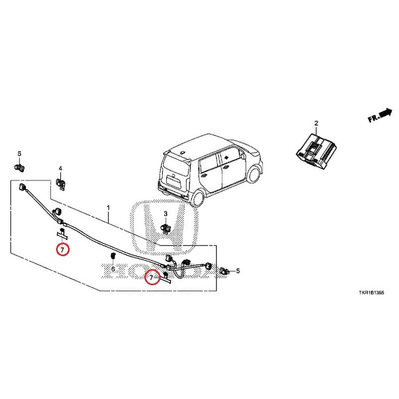 [NEW] JDM HONDA N-WGN CUSTOM JH3 2023 Parking Sensor GENUINE OEM - Image 23