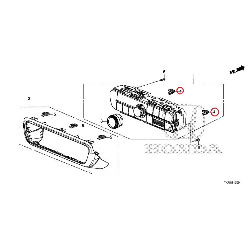 [NEW] JDM HONDA N-WGN CUSTOM JH3 2023 Auto Air Conditioner Control GENUINE OEM - Image 5