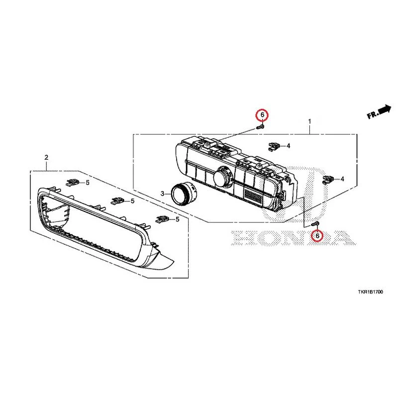[NEW] JDM HONDA N-WGN CUSTOM JH3 2023 Auto Air Conditioner Control GENUINE OEM - Image 7